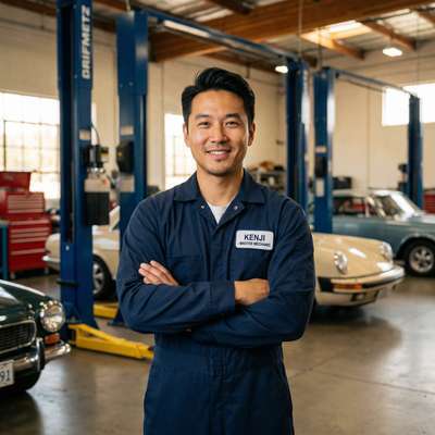 91首席改装技师陈志远